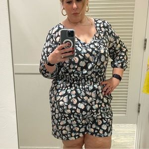 Loft Outlet Long-sleeved Shorts Romper/Jumpsuit